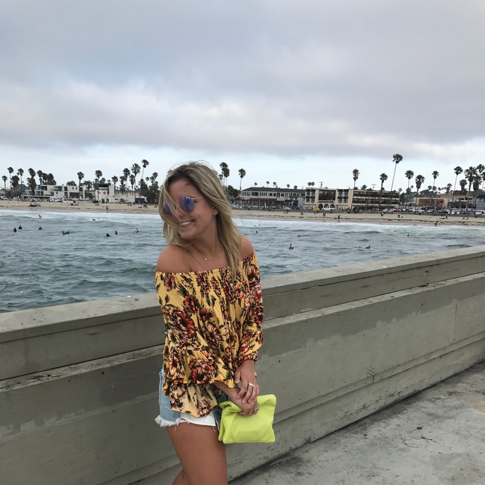 Off shoulder top